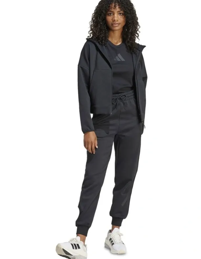 Adidas Z.N.E. Full-Zip Hoodie in Black