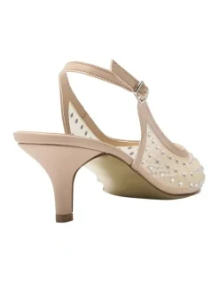 Alan Pinkus Sapphire Heeled Shoes in Blush