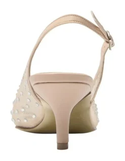 Alan Pinkus Sapphire Heeled Shoes in Blush