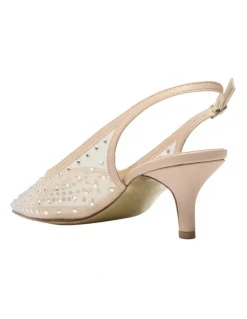 Alan Pinkus Sapphire Heeled Shoes in Blush