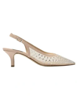Alan Pinkus Sapphire Heeled Shoes in Blush