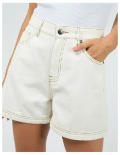 All About Eve Josie Short in White