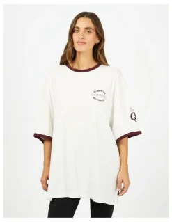 All About Eve Motion Oversized Tee in White