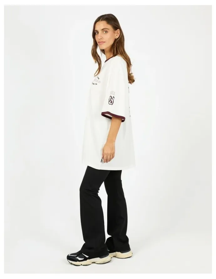 All About Eve Motion Oversized Tee in White