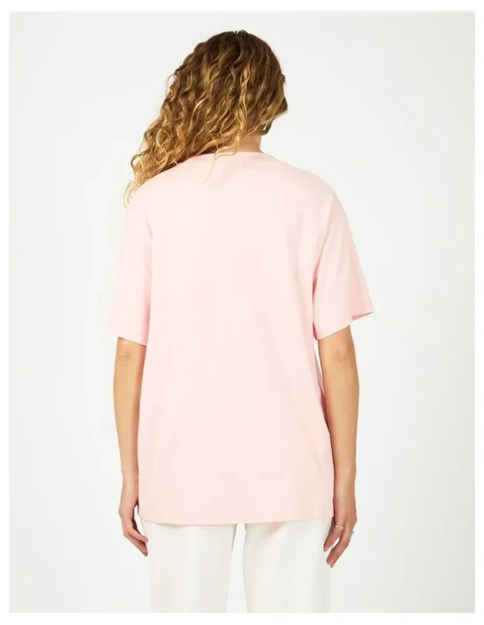 All About Eve Retro Relaxed Tee in Pink