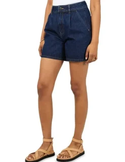 All About Eve Stevie Denim Short in Blue