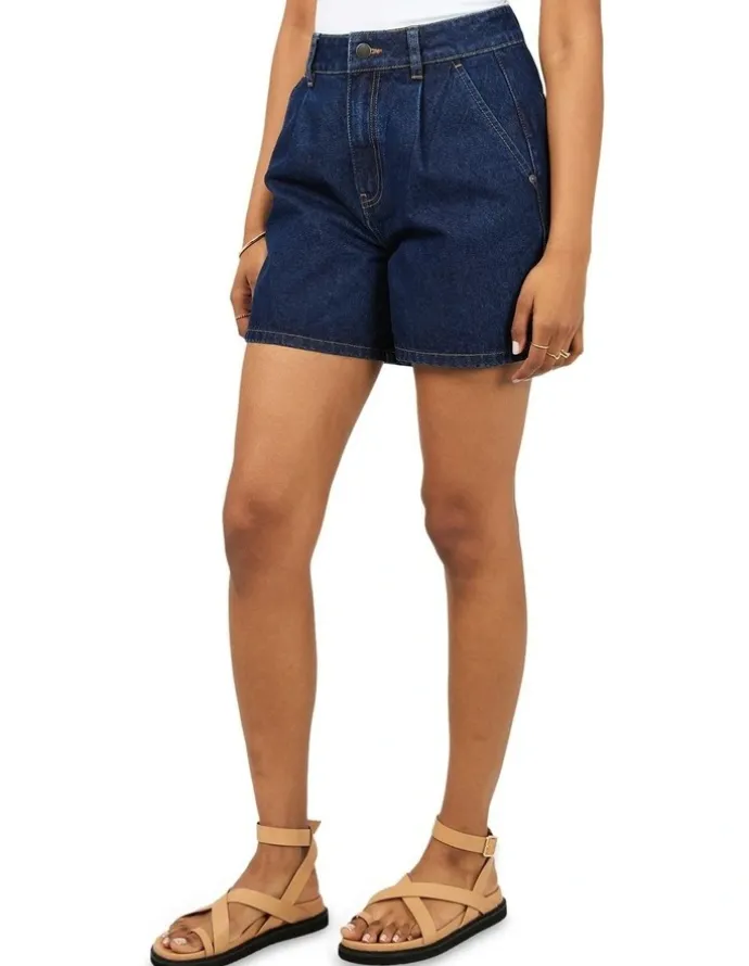 All About Eve Stevie Denim Short in Blue