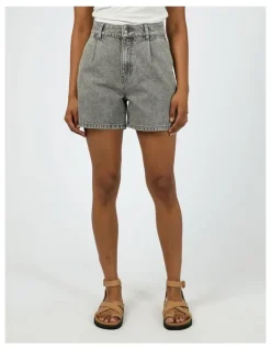 All About Eve Stevie Denim Short in grey
