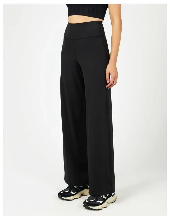 All About Eve Studio Wide Leg Pant in Black
