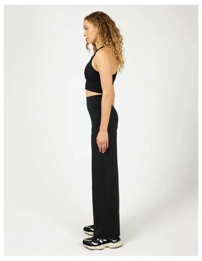 All About Eve Studio Wide Leg Pant in Black