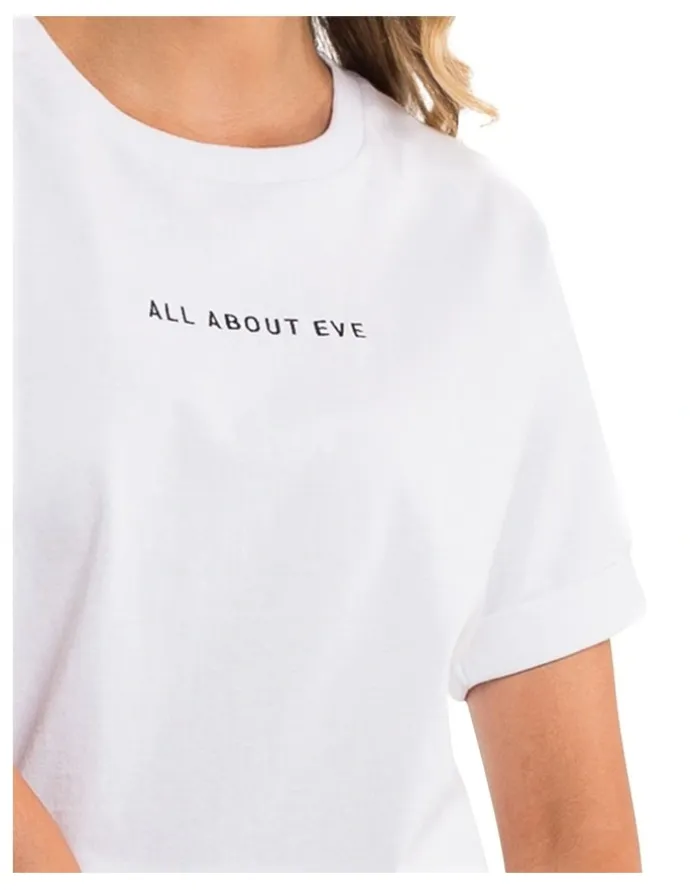 All About Eve Washed Tee in White