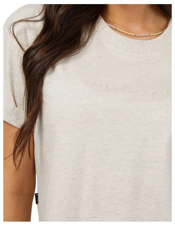 All About Eve Washed Tee in Oat