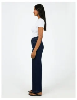 All About Eve Jacqui Wide Leg Jeans in Blue