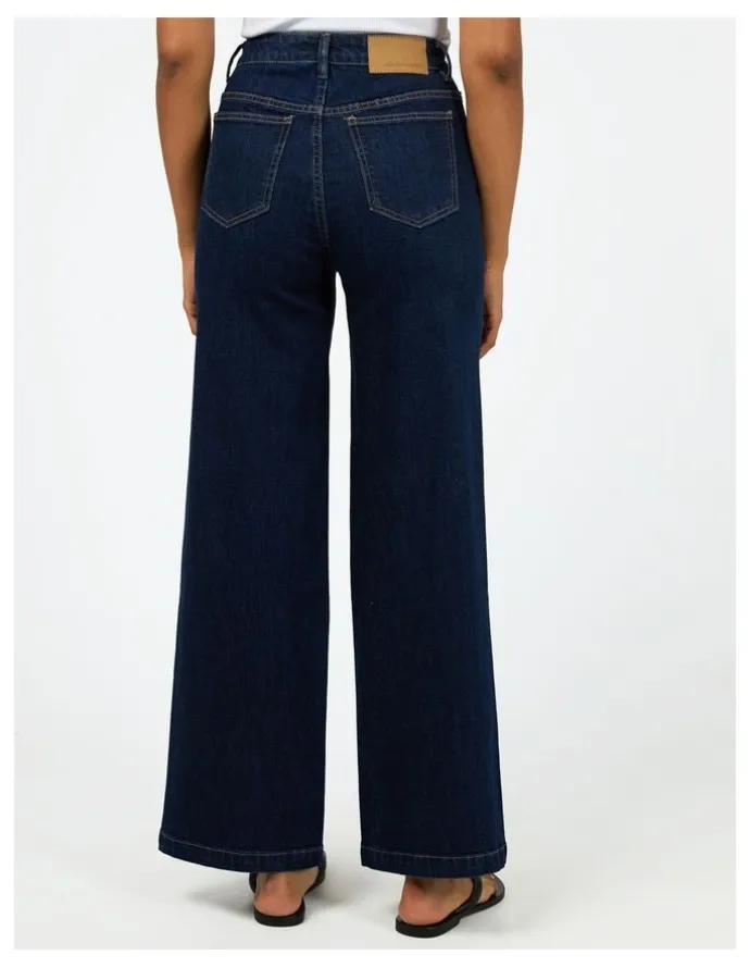 All About Eve Jacqui Wide Leg Jeans in Blue