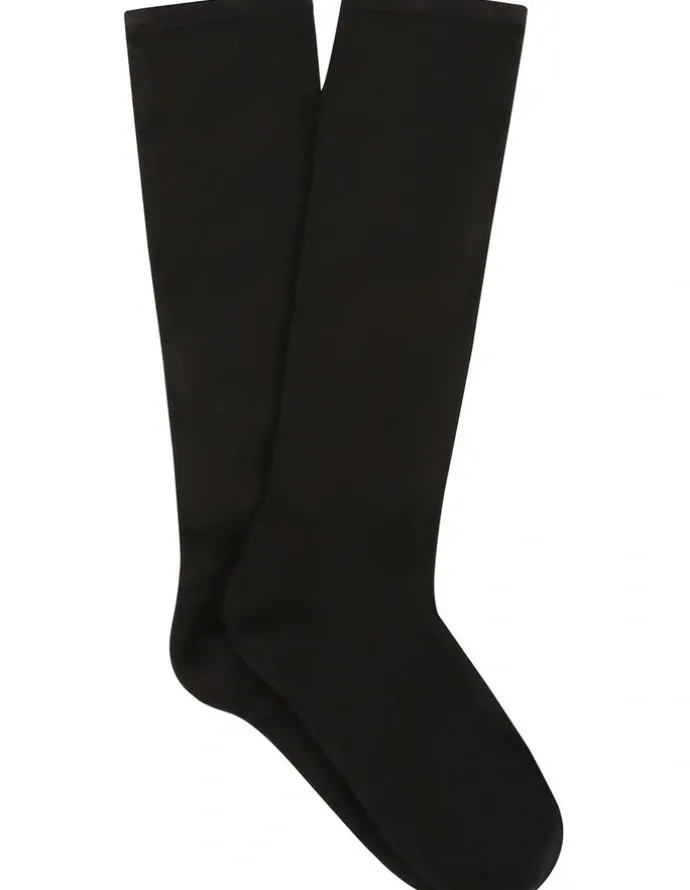 Ambra Bamboo Knee High Socks in Black