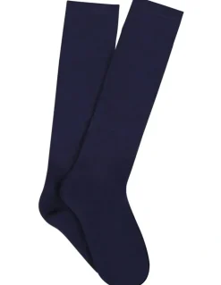 Ambra Bamboo Knee High Socks in Navy