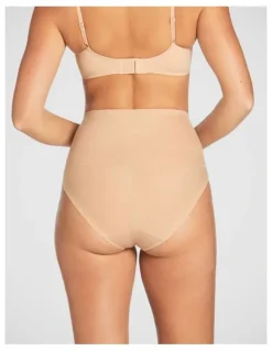 Ambra Complete Grip Waisted Brief in Nude