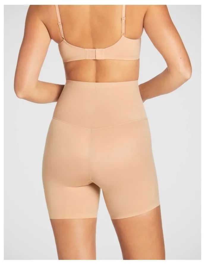 Ambra Complete Grip Waisted Short in Nude