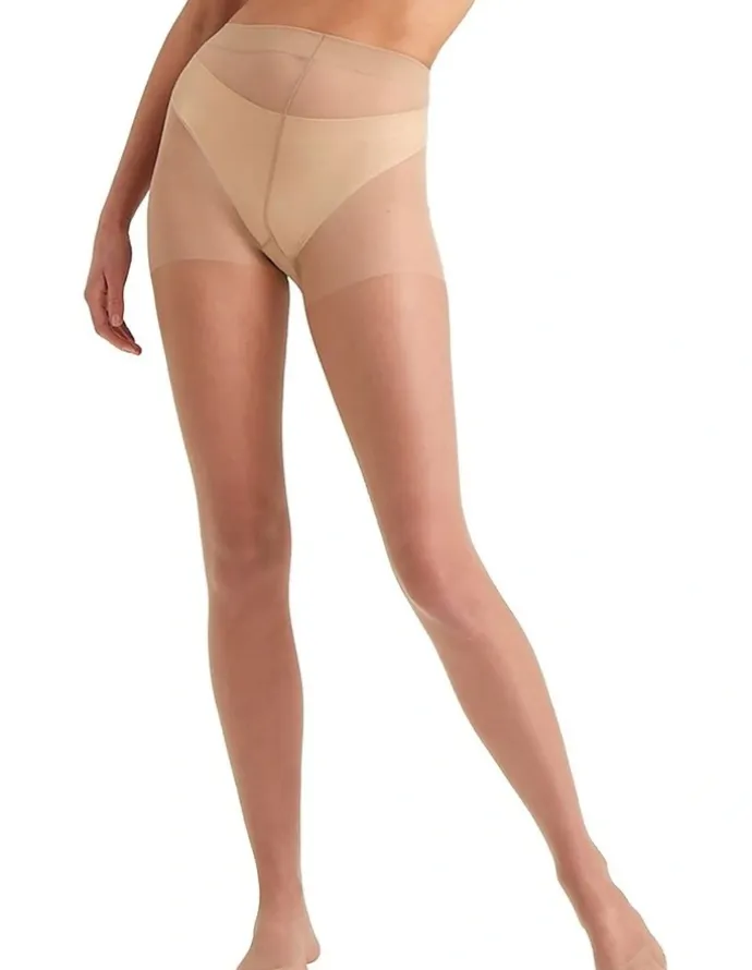 Ambra Crystal Sheer PantyHose Vision Extra Tall Tights in Natural