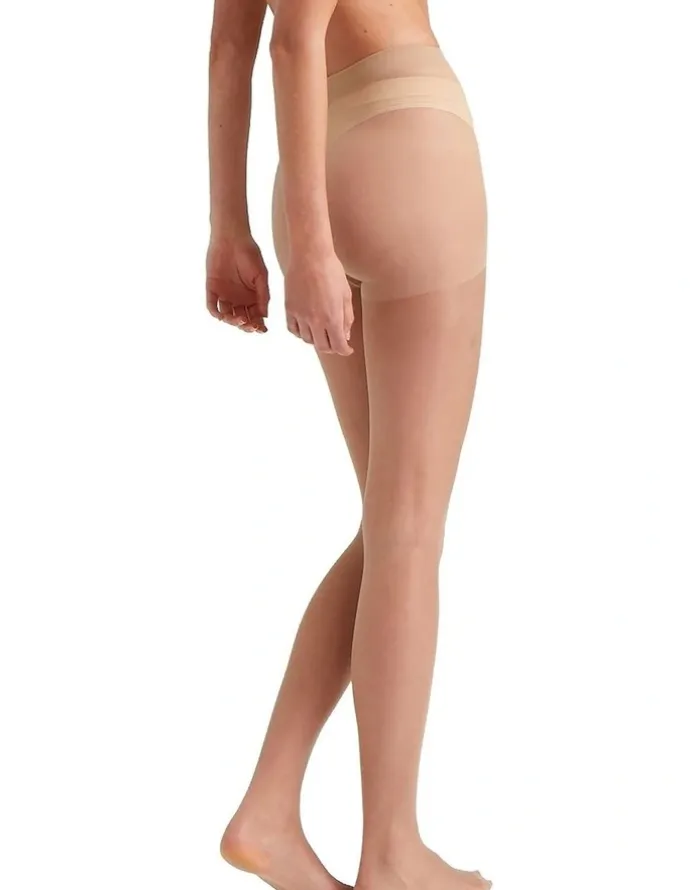Ambra Crystal Sheer PantyHose Vision Extra Tall Tights in Natural