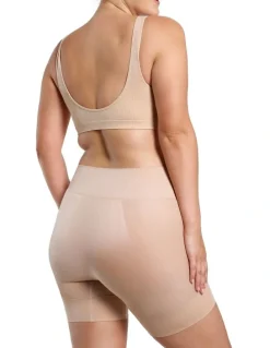 Ambra Curvesque Anti Chafing Short in Beige