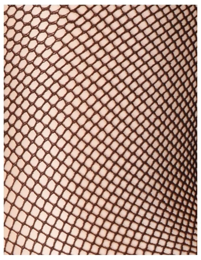 Ambra Fishnet Stockings in Black