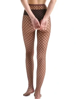 Ambra Geometric Net Tight in Mocha