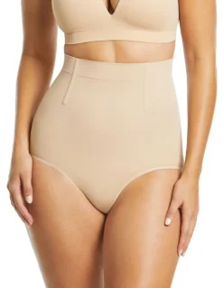 Ambra It's A Cinch High Waisted Full Brief in Rose Dust
