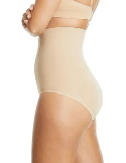 Ambra It's A Cinch High Waisted Full Brief in Rose Dust