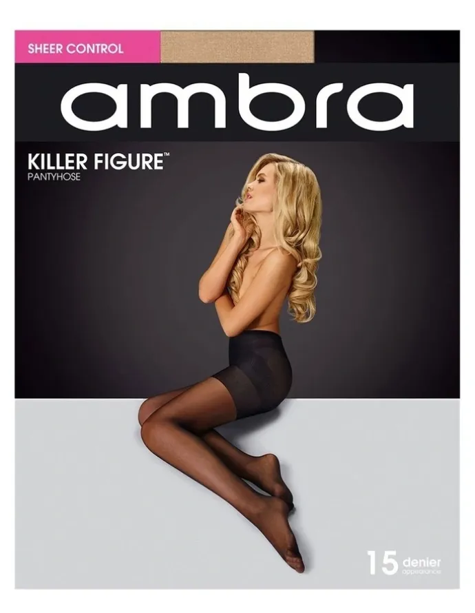 Ambra Killer Figure Pantyhose KILFP in Natural