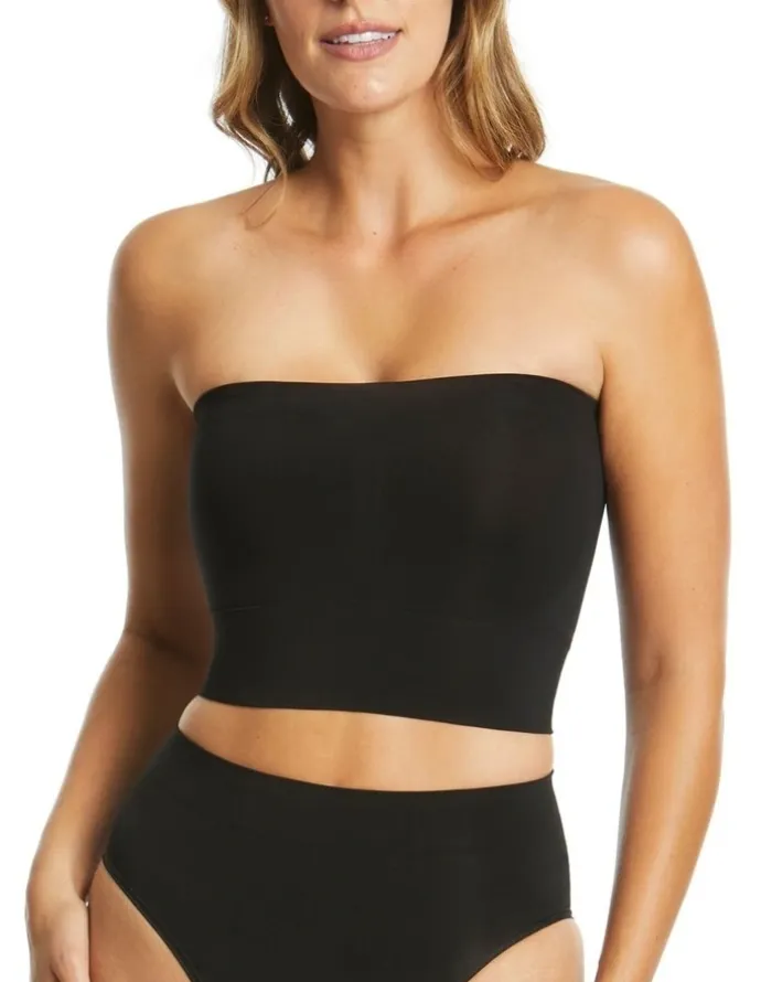 Ambra Powerlite Longline Bandeau in Black
