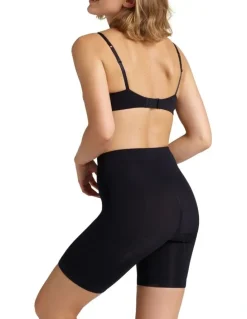Ambra Powerlite Thigh Shaper Short in Black