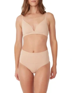 Ambra Seamless Smoothies G String 2 Pack in Beige