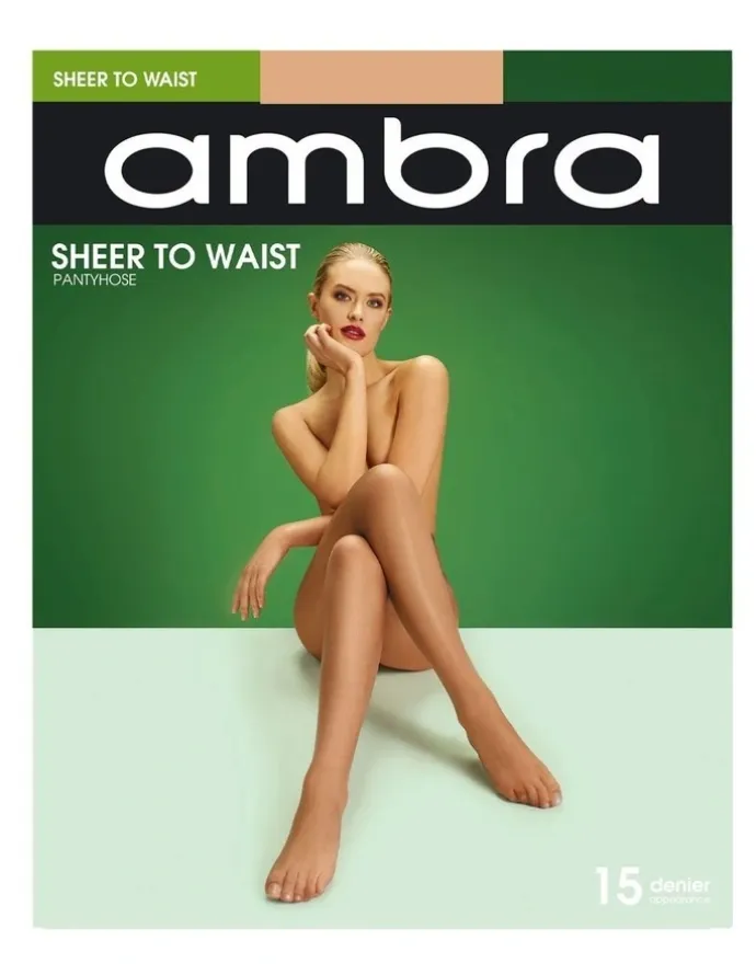 Ambra Sheer To Waist Pantyhose in Natural