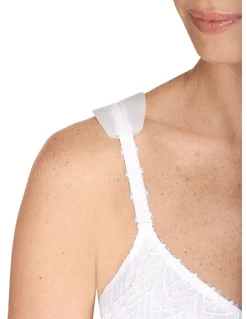 Amoena Silicone Shoulder Supports Pads in White