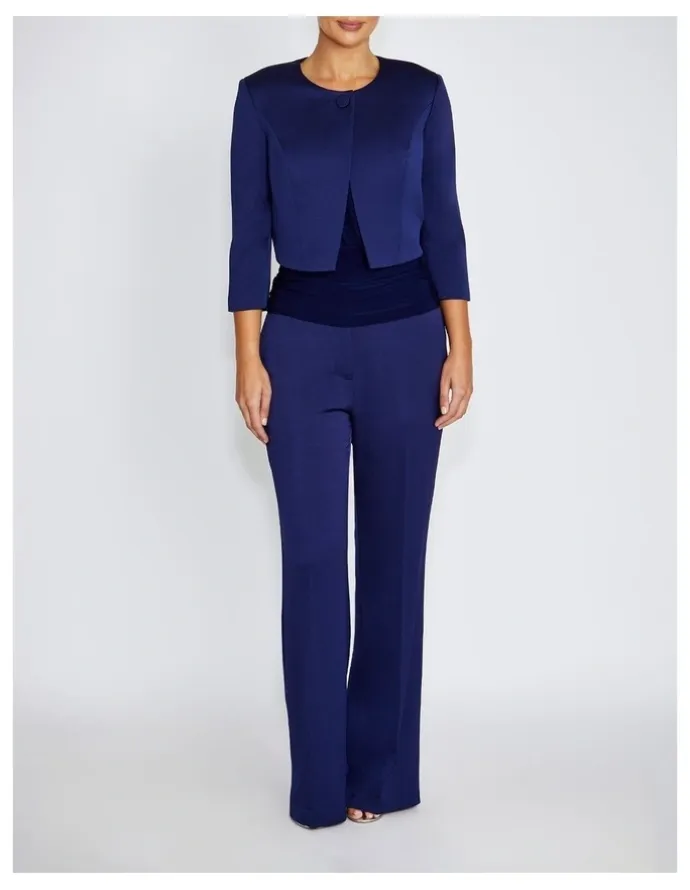 Anthea Crawford Carmen Satin Crepe Trouser