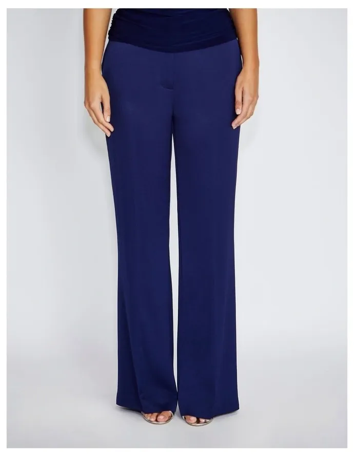 Anthea Crawford Carmen Satin Crepe Trouser