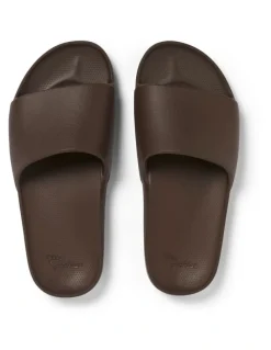 Archies Arch Support Slides in Brown