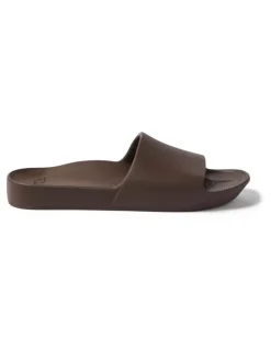 Archies Arch Support Slides in Brown