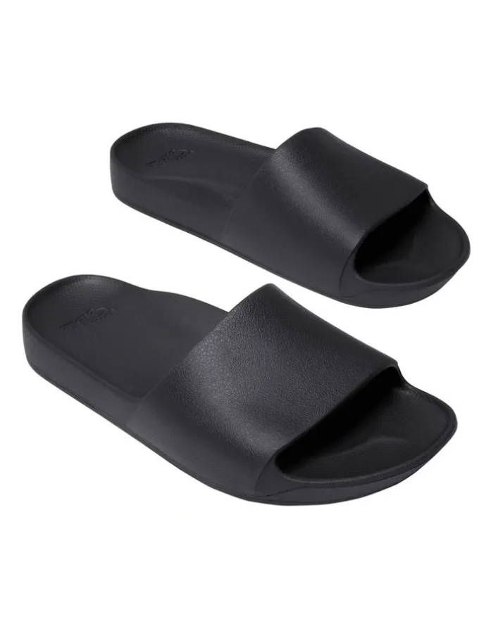 Archies Arch Support Slide in Black