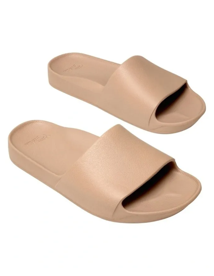 Archies Arch Support Slides in Tan