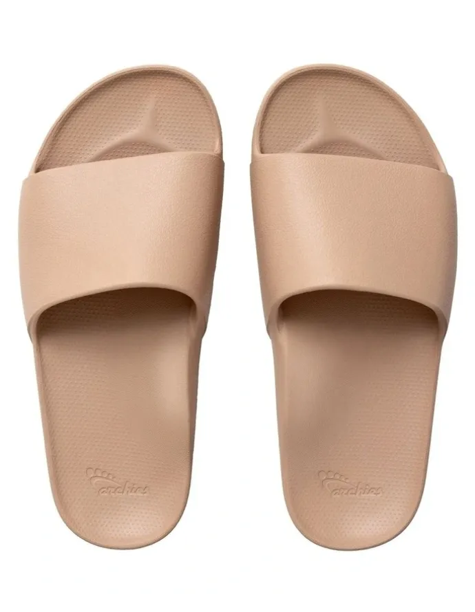 Archies Arch Support Slides in Tan