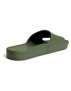 Archies Arch Support Slides in Olive