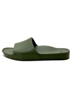 Archies Arch Support Slides in Olive