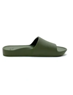 Archies Arch Support Slides in Olive