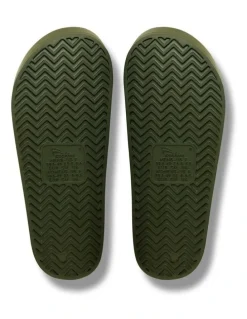 Archies Arch Support Slides in Olive