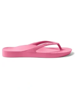 Archies Arch Support Thongs in Hot Pink