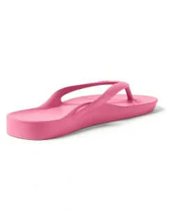 Archies Arch Support Thongs in Hot Pink