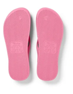 Archies Arch Support Thongs in Hot Pink