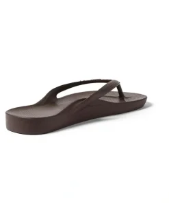 Archies Arch Support Thongs in Brown